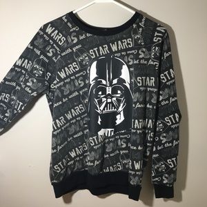 Charcoal colored, Longsleeve, sweatshirt, Starwars